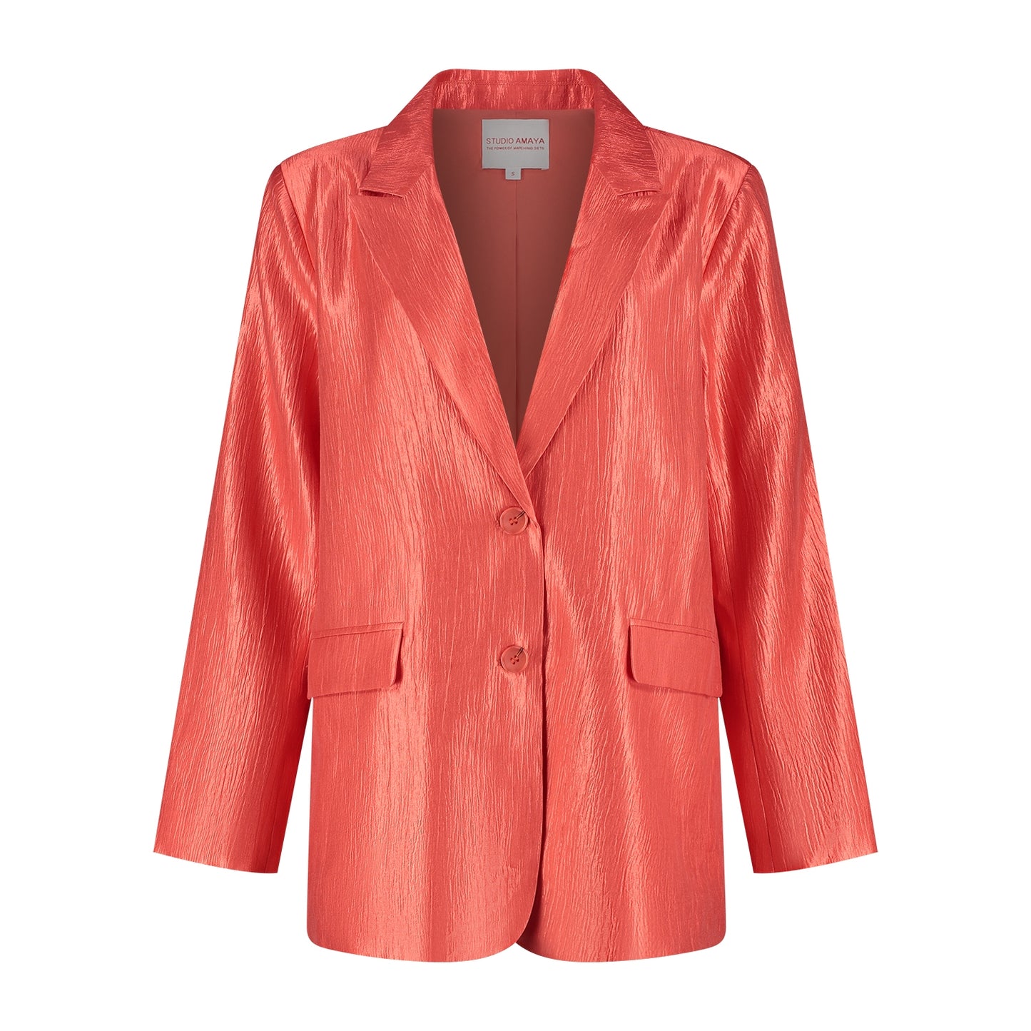 Esmee Blazer | Dark Orange