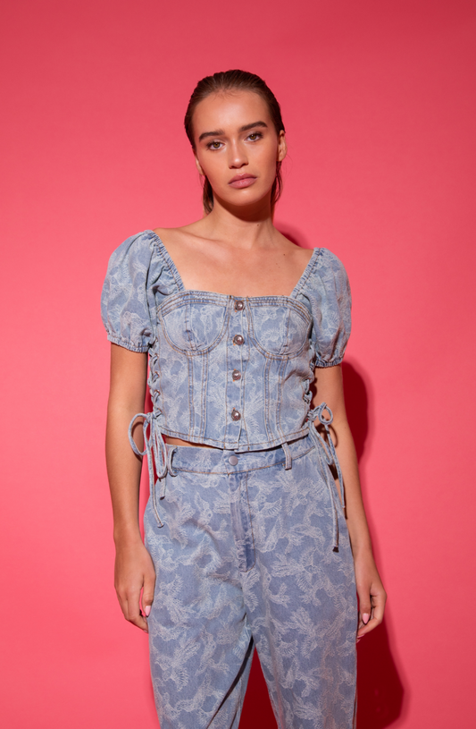 Jazzie Top | Blue